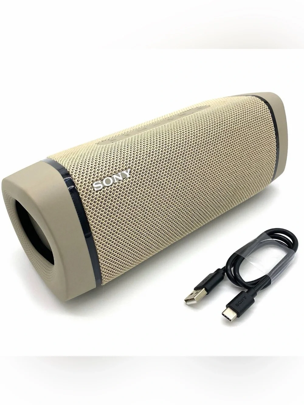 Sony Portable SRS-XB33 Bluetooth Speaker in Taupe